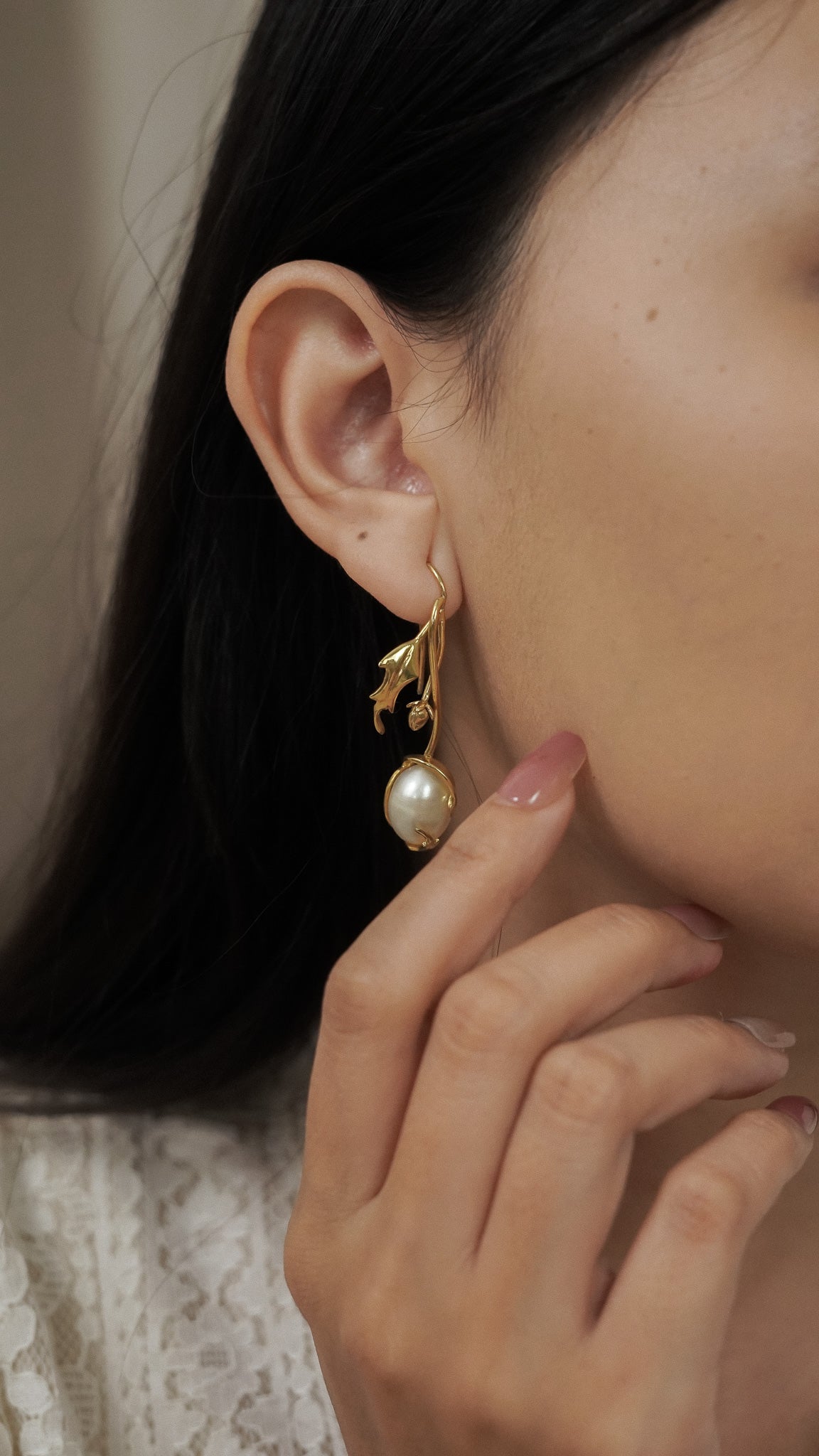 Chrysanthemum Earpiece Set