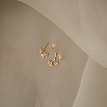 Ginkgo Two-way Earrings