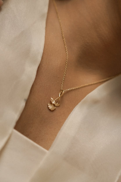 Ginkgo Pendant
