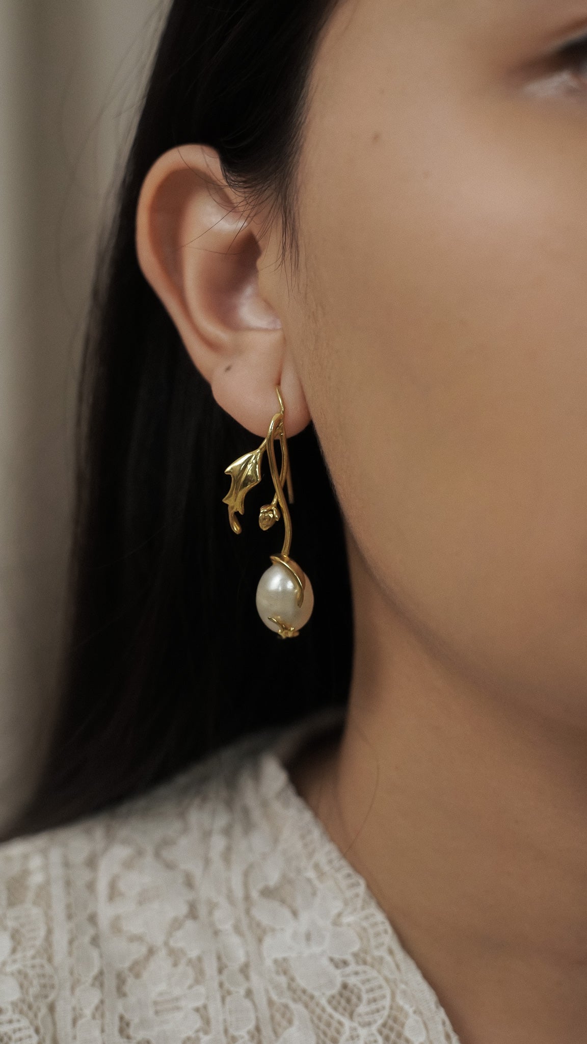 Chrysanthemum Earpiece Set