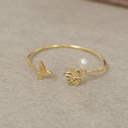 Hummingbird Bangle