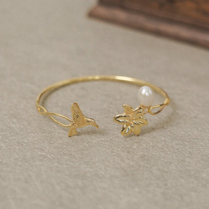 Hummingbird Bangle