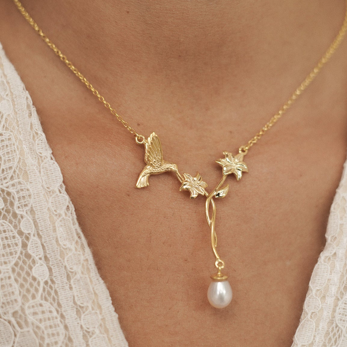 Hummingbird Necklace