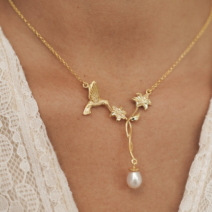 Hummingbird Necklace