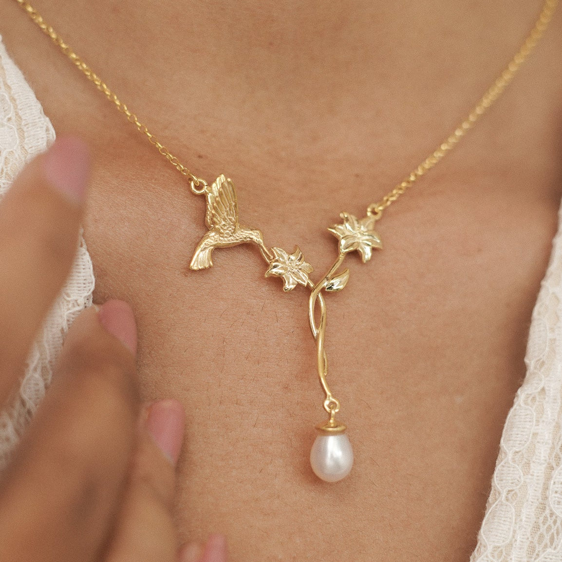 Hummingbird Necklace