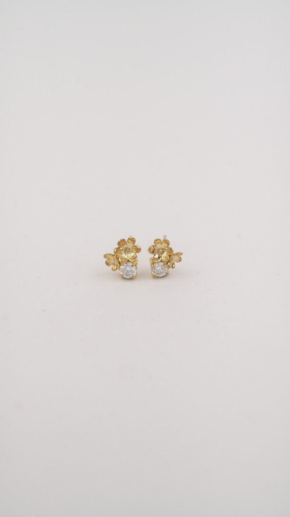 Tara 2in1 Earrings 18k Gold