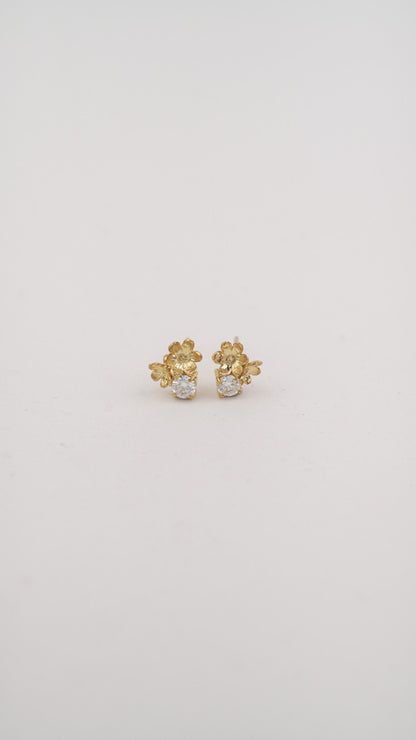 Tara 2in1 Earrings 18k Gold